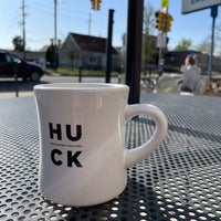 Photo taken at Huckleberry Roasters by Devin R. on 5/9/2022