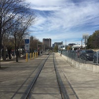 Photo taken at MetroRail - Plaza Saltillo Station by Elliott P. on 1/17/2016