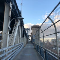 Photo taken at Manhattan Bridge Bike Path by Paul H. on 11/3/2019