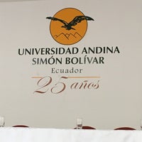Photo taken at Universidad Andina Simón Bolivar by Leon S. on 11/22/2017