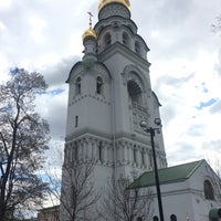 Photo taken at Покровский кафедральный собор на Рогожском кладбище by Roman E. on 4/29/2018