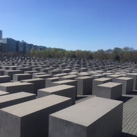 Photo taken at Memorial to the Murdered Jews of Europe by Batuhan on 4/21/2016