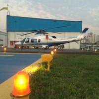 Photo taken at Hangar ABC Helicopter Support Services by Raul L. on 10/7/2014