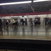 Photo taken at Estação Brás (Metrô) by agatha G. on 8/24/2018