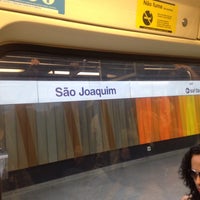 Photo taken at Estação São Joaquim (Metrô) by agatha G. on 4/30/2018