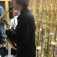 Снимок сделан в Dillon Music - Brass Store пользователем TJ G. 12/22/2012
