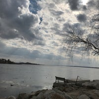 Photo taken at Mogan Lake by Demet on 2/19/2017