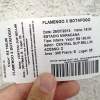 Photo taken at Bilheteria do Flamengo by Marcus B. on 7/26/2013