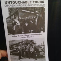 Photo taken at Untouchable Tours - Chicago&amp;#39;s Original Gangster Tour by jamey b. on 1/17/2015