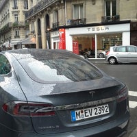Photo taken at Tesla Paris by Arnaud V. on 5/21/2013