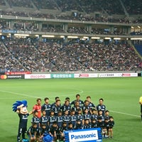 Photo taken at Panasonic Stadium Suita by Charlie on 7/29/2017