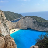 Photo taken at Navagio by Ami P. on 7/4/2023