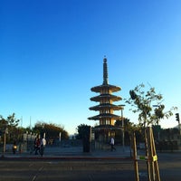 Photo taken at Japantown Peace Plaza by Skin Doctor C. on 1/22/2016