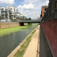 Photo taken at Limehouse Cut by Nils M. on 7/26/2014