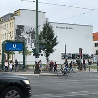 Photo taken at U Bernauer Straße by Duygu K. on 9/2/2018