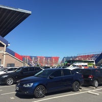 Photo taken at Estadio Pedro Bidegain &amp;quot;Nuevo Gasómetro&amp;quot; (Club Atlético San Lorenzo de Almagro) by Leandro D. on 11/6/2016