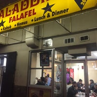 Photo taken at Aladdin&amp;#39;s Falafel Corner by Michael &amp;quot;Mick&amp;quot; S. on 4/21/2016