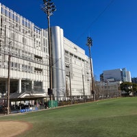 Photo taken at 錦糸公園 野球場 by yamako on 1/8/2024