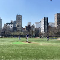 Photo taken at 錦糸公園 野球場 by yamako on 3/30/2024