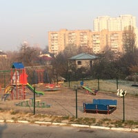 Photo taken at Дитячий майданчик, вул. Ярослава Галана 2а by Vitaliy G. on 10/31/2014