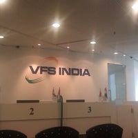 Photo taken at India Visa Application Center by Camille B. on 2/6/2013