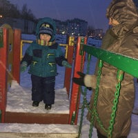 Photo taken at Детская площадка by Олеся Б. on 1/25/2015