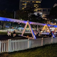 Photo taken at Dhoby Ghaut Green by John A. on 6/26/2021