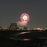 Photo taken at Chofu Fireworks Festival by りょうた on 10/27/2018