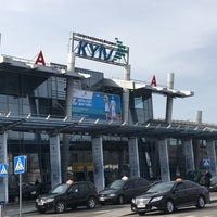 Photo taken at Kyiv International Airport (Zhuliany) (IEV) by Seymen Ö. on 3/5/2017