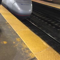 Photo taken at MBTA Back Bay Station (BBY) by Andrew V. on 4/14/2016