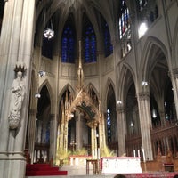 Photo taken at St. Patrick&#39;s Cathedral by Elyse E. on 3/24/2013