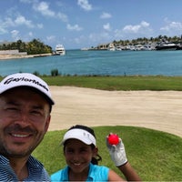 Photo taken at Puerto Cancún Golf Club by Pablo J. on 5/4/2018