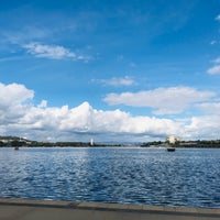 Photo taken at Lake Burley Griffin by Claudia S. on 4/3/2023
