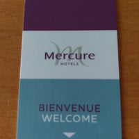 Photo taken at Mercure Hotel Welcome by Stephen F. on 5/15/2018