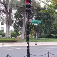 Photo taken at Constitution Avenue NW by Garrett V. on 10/15/2017