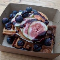 Photo taken at Waffle On by Daren W. on 3/30/2018