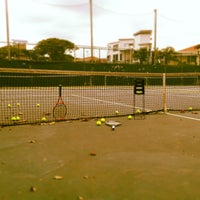 Photo taken at Ngee Ann Poly Tennis Courts by Jody T. on 1/16/2013