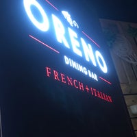 Photo taken at ORENO Dining Bar French + Italian by Jing Kai L. on 5/29/2019