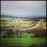 Photo taken at Surrey Hills by James R. on 5/4/2013