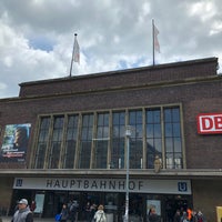 Photo taken at Düsseldorf Hauptbahnhof by Mikhail S. on 5/3/2019