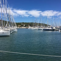 Photo taken at Teos Marina by Cüneyt G. on 5/20/2017