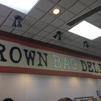Photo taken at Brown Bag Deli by Tania on 4/24/2013
