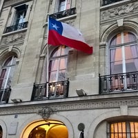 Photo taken at Ambassade du Chili by Philippe on 12/17/2017