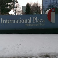 Photo taken at International Plaza by Jesse C. on 2/27/2013