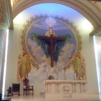 Photo taken at Igreja Catolica Santissima Trindade by Alexandre C. on 11/11/2014