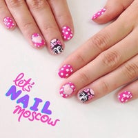 Photo taken at Let&amp;#39;s Nail Moscow by Кристина Щ. on 7/21/2014