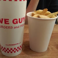 Photo taken at Five Guys by Hannah P. on 1/2/2016