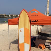 Photo taken at Surf Rio Stand up Paddle by Dominik R. on 9/16/2014