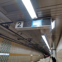 Photo taken at Yurakucho Line Tsukishima Station (Y21) by Mic H. on 1/28/2023