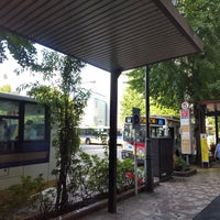 Photo taken at Nakano Sta. (South Exit) Bus Stop by Mic H. on 8/14/2022